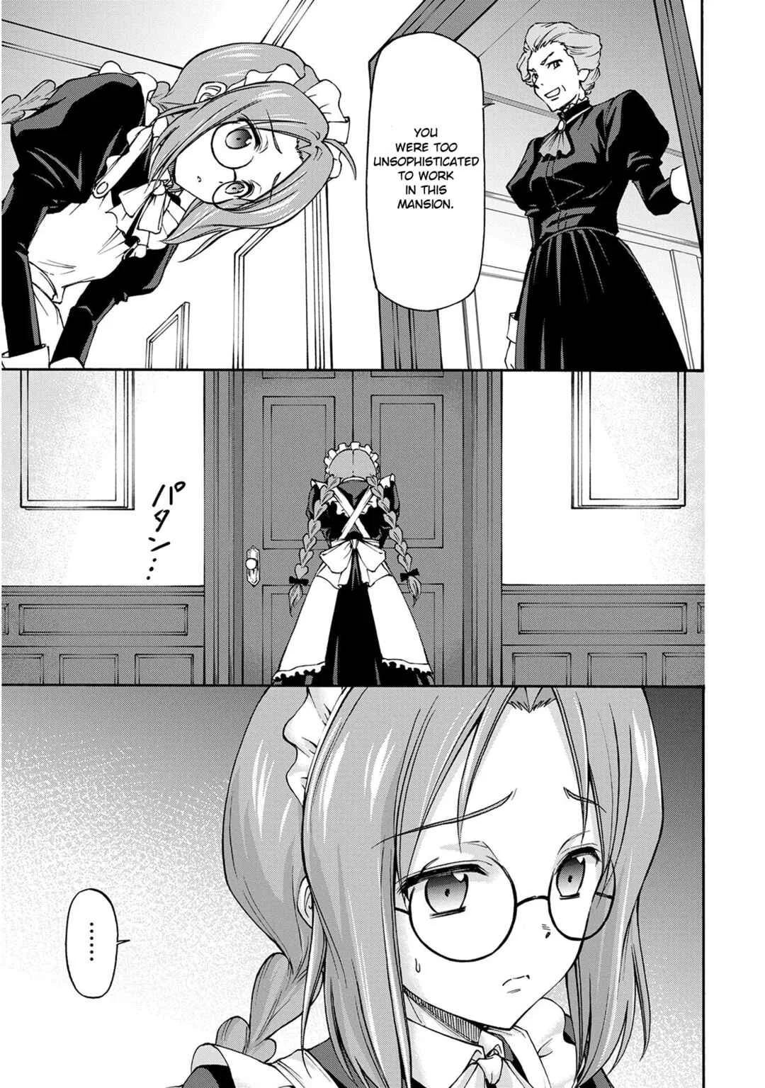 Maid nara Touzen desu. ~Nureginu wo Kiserareta Bannou Maid-san wa Tabi ni Deru Koto ni shimashita.~ Chapter 1: The Million Gold Maid - Page 8