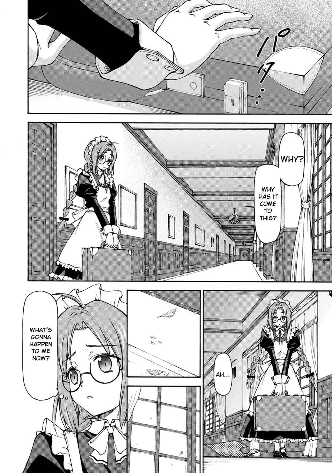 Maid nara Touzen desu. ~Nureginu wo Kiserareta Bannou Maid-san wa Tabi ni Deru Koto ni shimashita.~ Chapter 1: The Million Gold Maid - Page 9