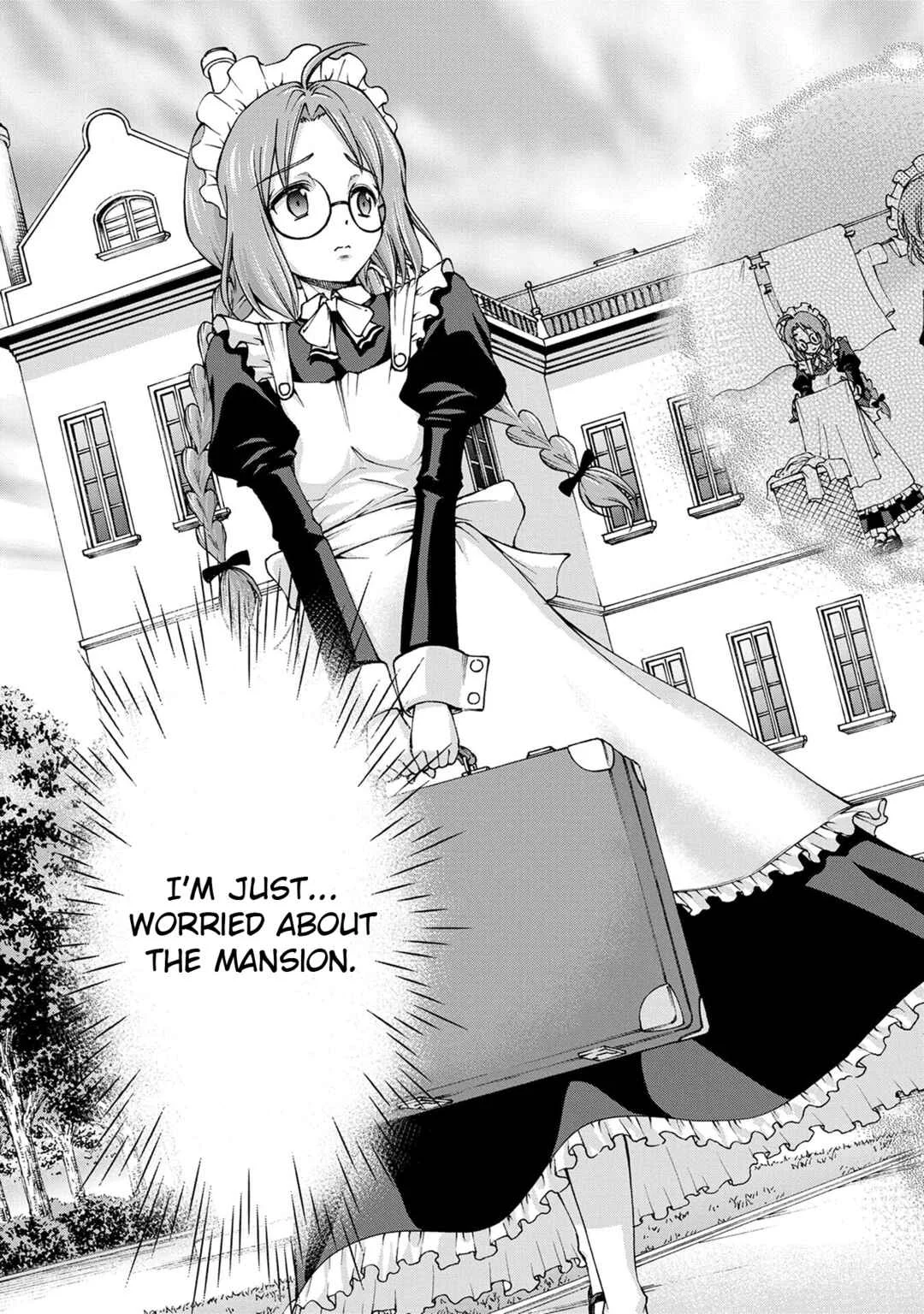 Maid nara Touzen desu. ~Nureginu wo Kiserareta Bannou Maid-san wa Tabi ni Deru Koto ni shimashita.~ Chapter 1: The Million Gold Maid - Page 12