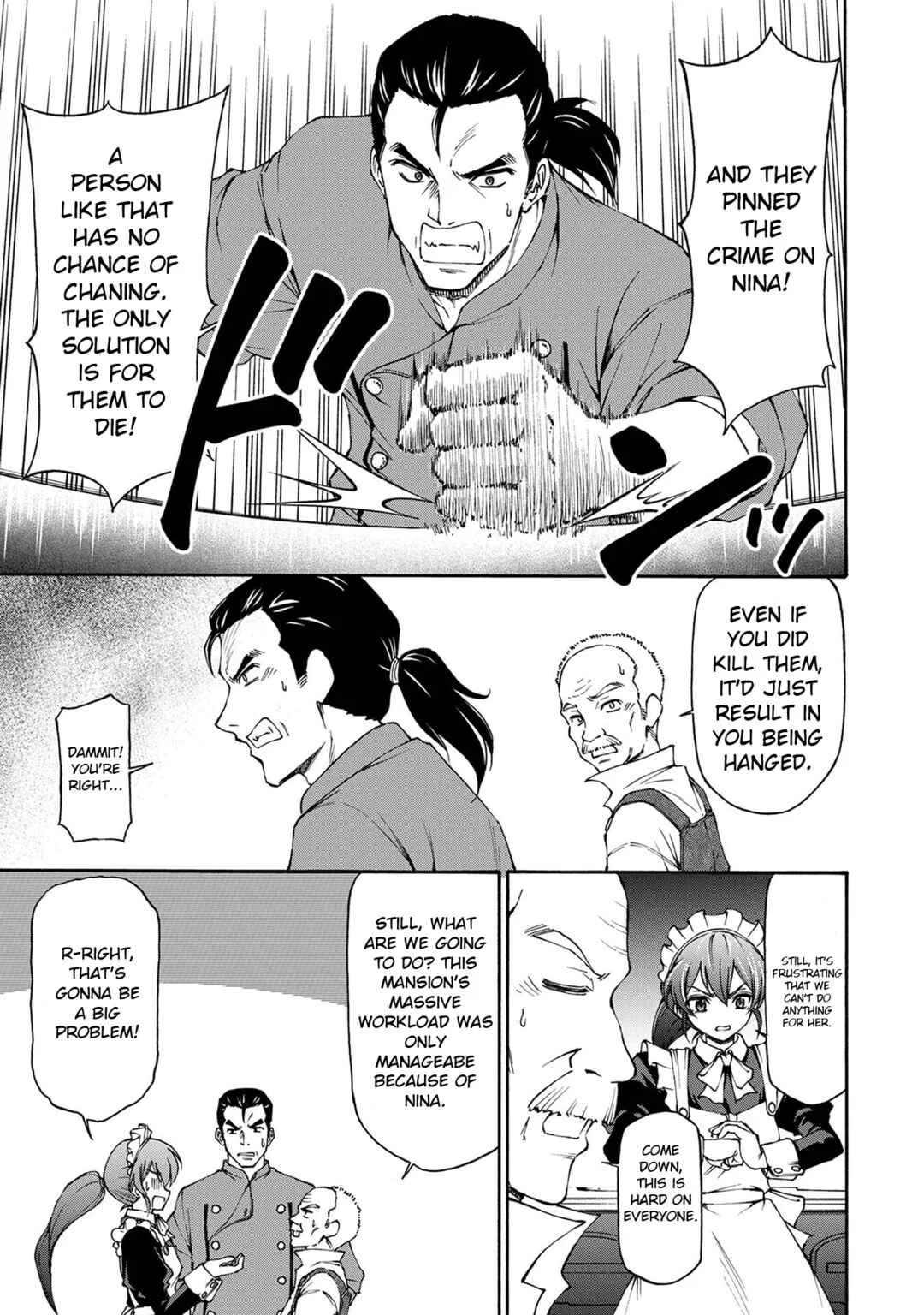 Maid nara Touzen desu. ~Nureginu wo Kiserareta Bannou Maid-san wa Tabi ni Deru Koto ni shimashita.~ Chapter 1: The Million Gold Maid - Page 16
