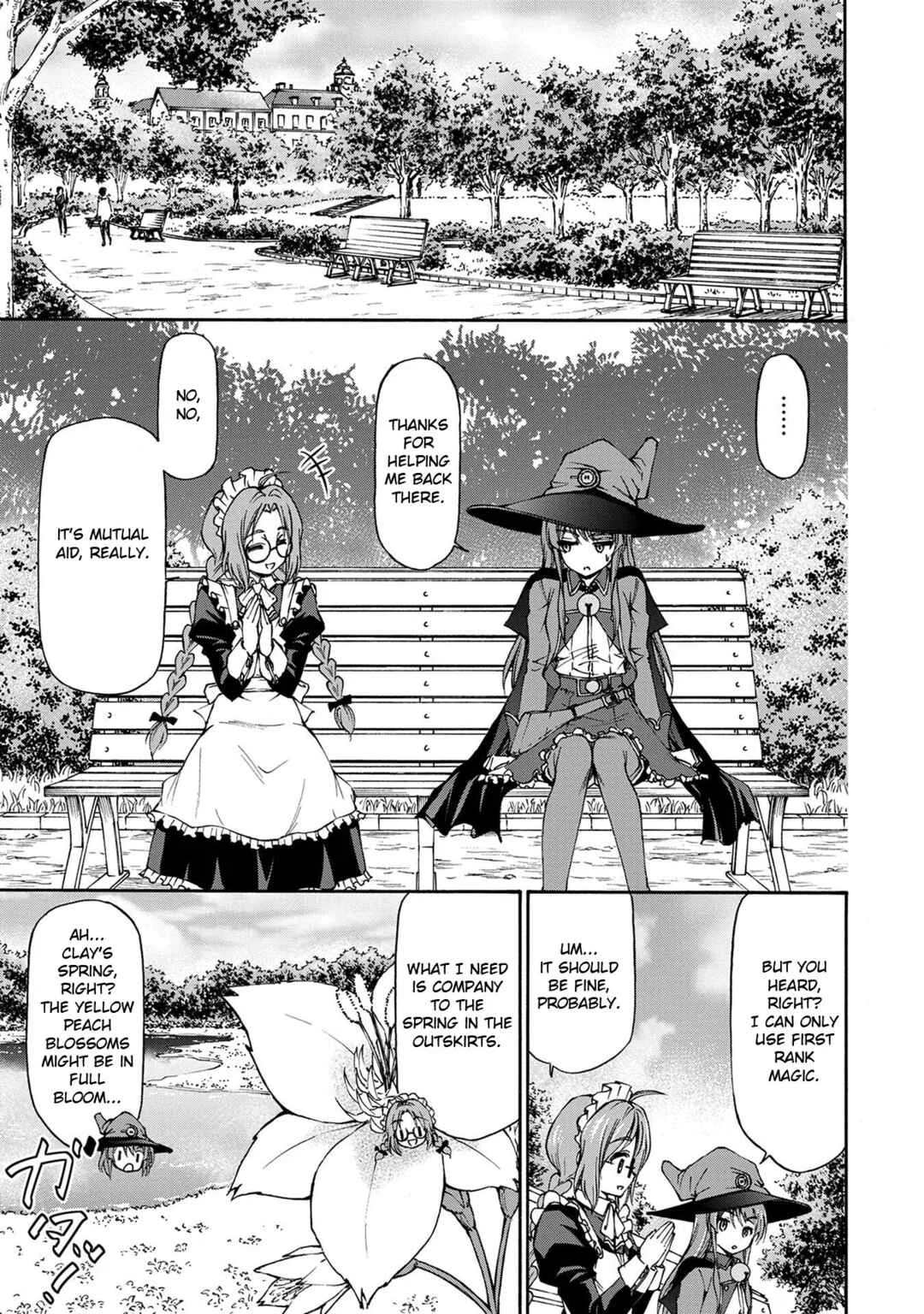 Maid nara Touzen desu. ~Nureginu wo Kiserareta Bannou Maid-san wa Tabi ni Deru Koto ni shimashita.~ Chapter 1: The Million Gold Maid - Page 38