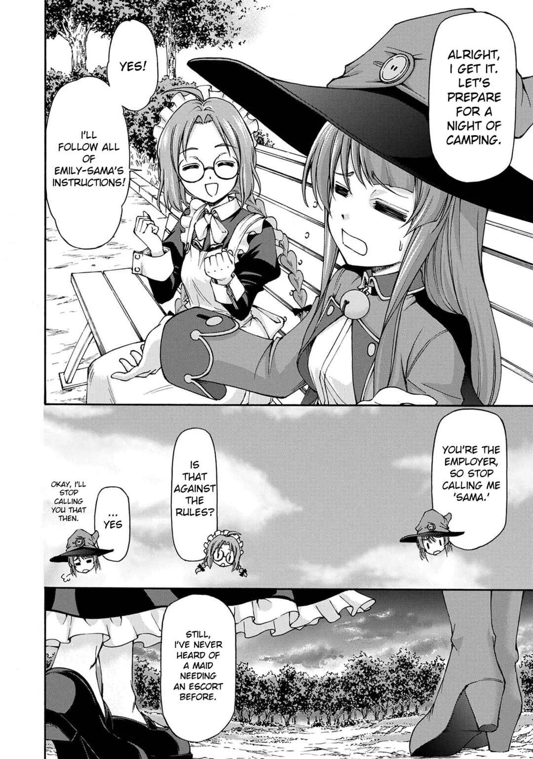Maid nara Touzen desu. ~Nureginu wo Kiserareta Bannou Maid-san wa Tabi ni Deru Koto ni shimashita.~ Chapter 1: The Million Gold Maid - Page 41