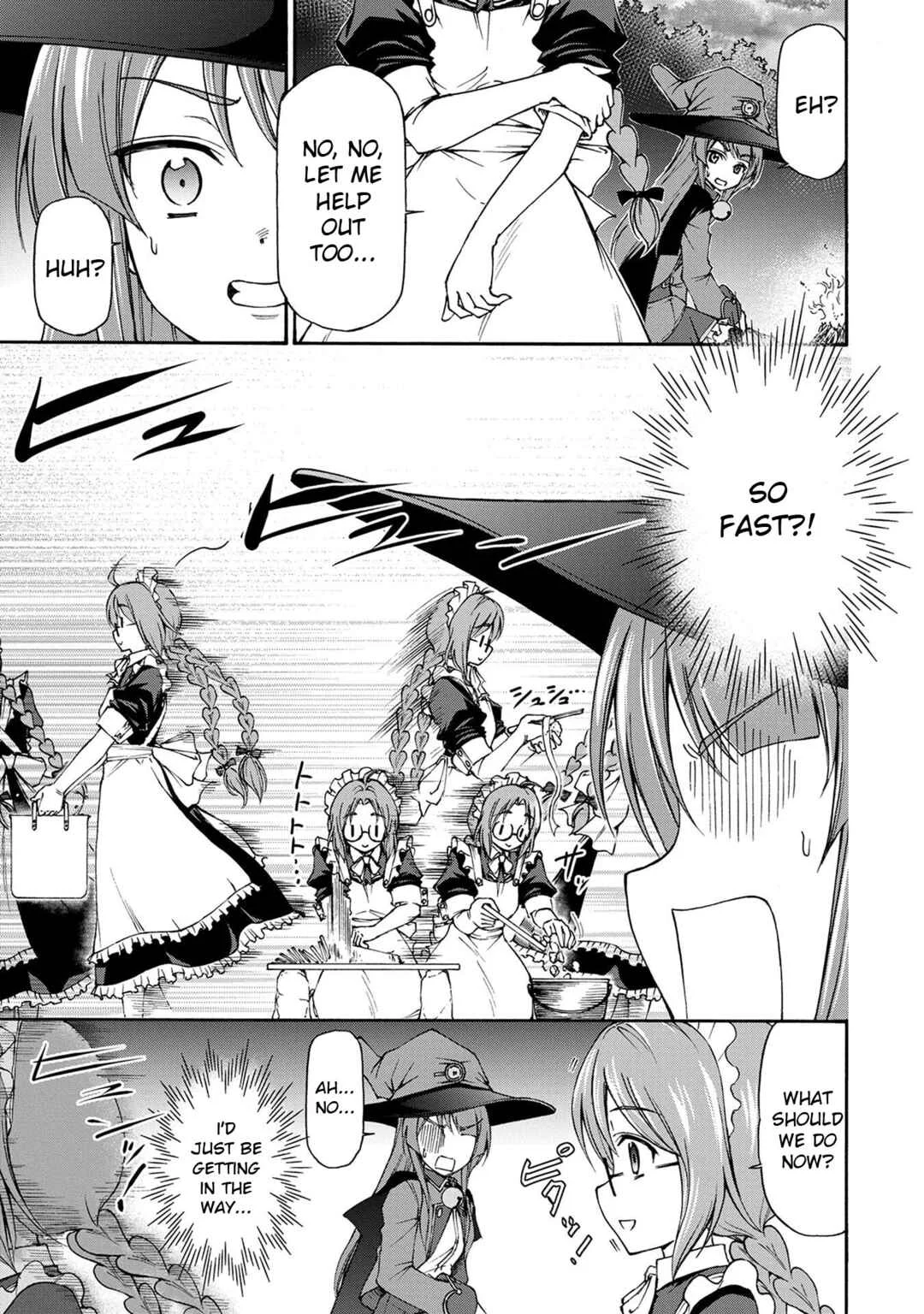 Maid nara Touzen desu. ~Nureginu wo Kiserareta Bannou Maid-san wa Tabi ni Deru Koto ni shimashita.~ Chapter 1: The Million Gold Maid - Page 44