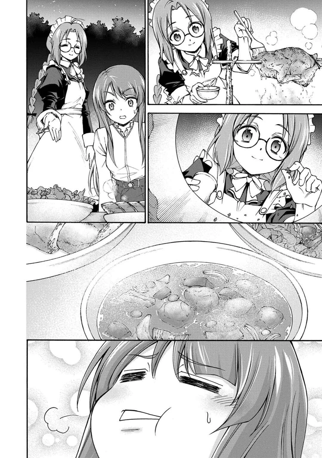 Maid nara Touzen desu. ~Nureginu wo Kiserareta Bannou Maid-san wa Tabi ni Deru Koto ni shimashita.~ Chapter 1: The Million Gold Maid - Page 45