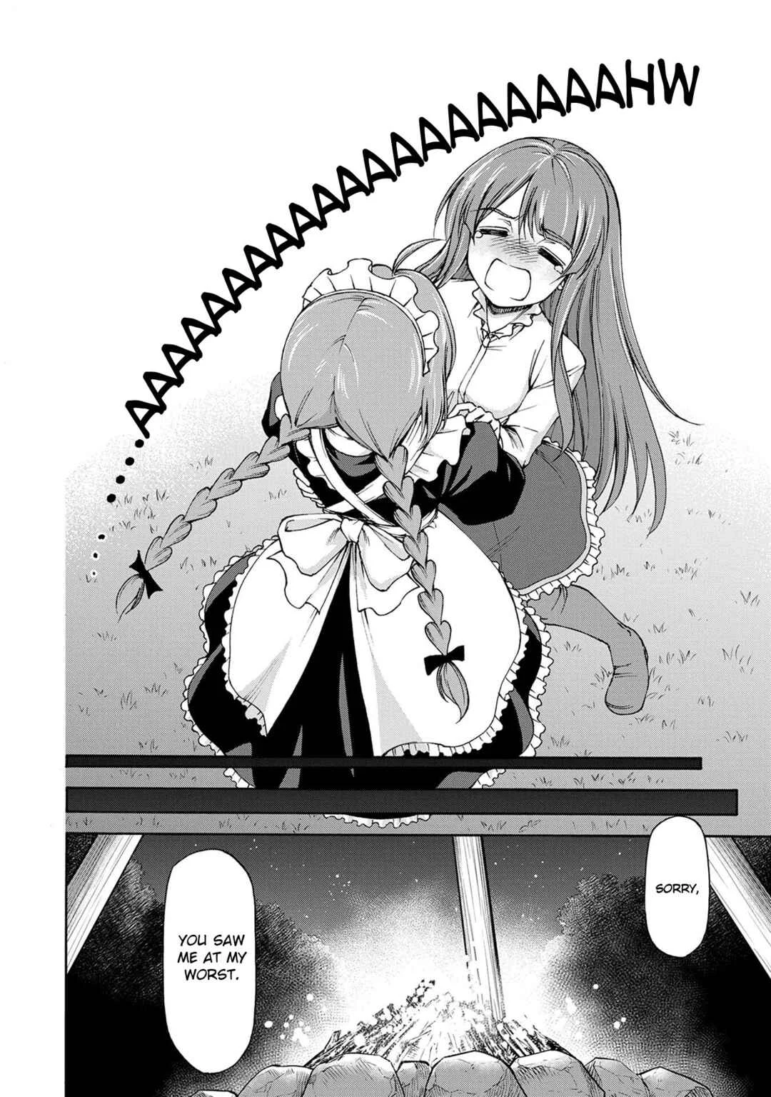 Maid nara Touzen desu. ~Nureginu wo Kiserareta Bannou Maid-san wa Tabi ni Deru Koto ni shimashita.~ Chapter 2: Emily the Permanent Rookie - Page 8