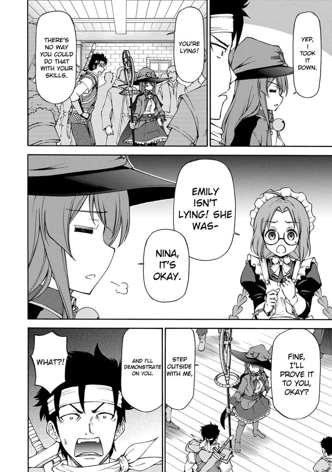 Maid nara Touzen desu. ~Nureginu wo Kiserareta Bannou Maid-san wa Tabi ni Deru Koto ni shimashita.~ Chapter 2: Emily the Permanent Rookie - Page 32