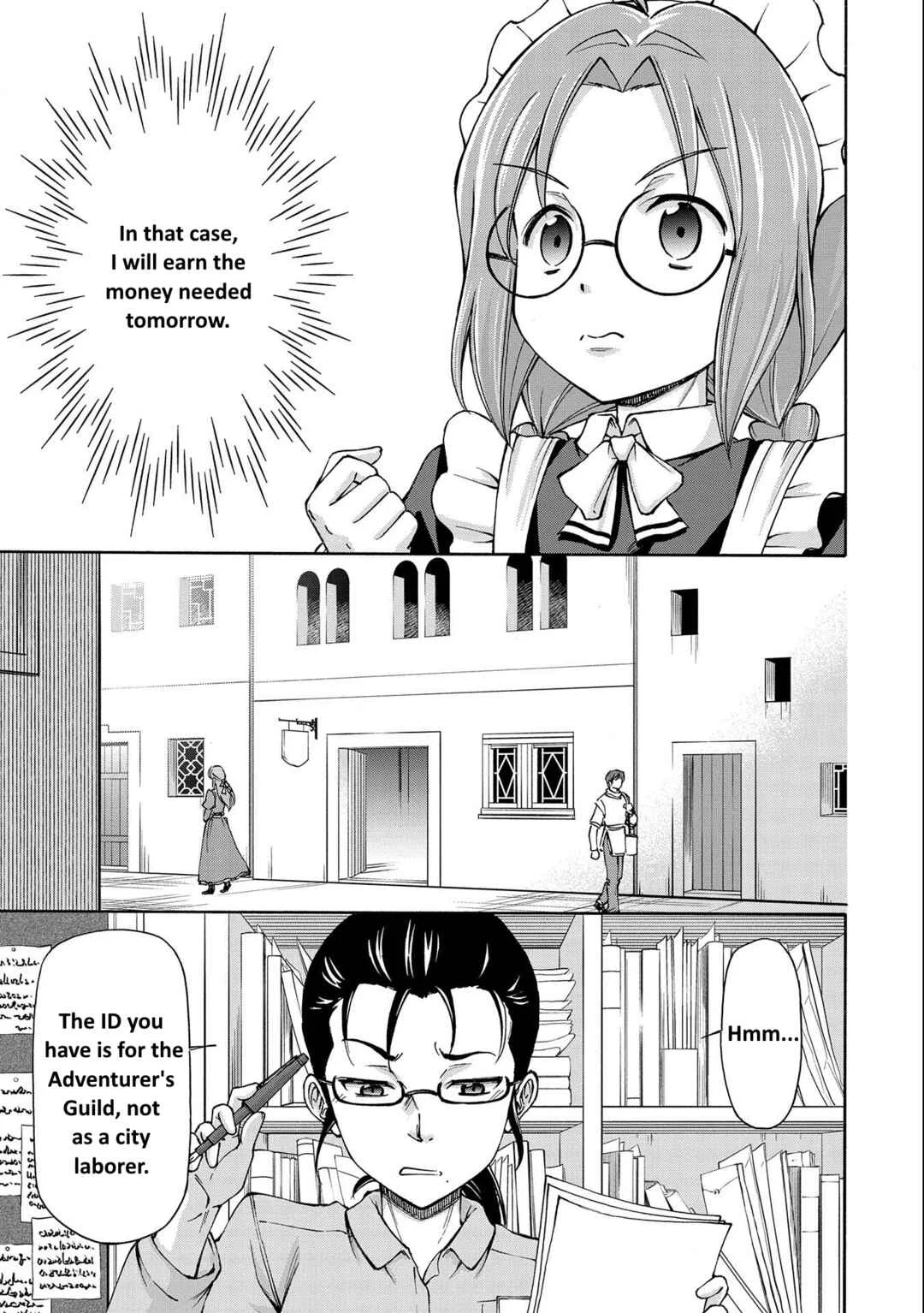 Maid nara Touzen desu. ~Nureginu wo Kiserareta Bannou Maid-san wa Tabi ni Deru Koto ni shimashita.~ Chapter 3 - Page 19