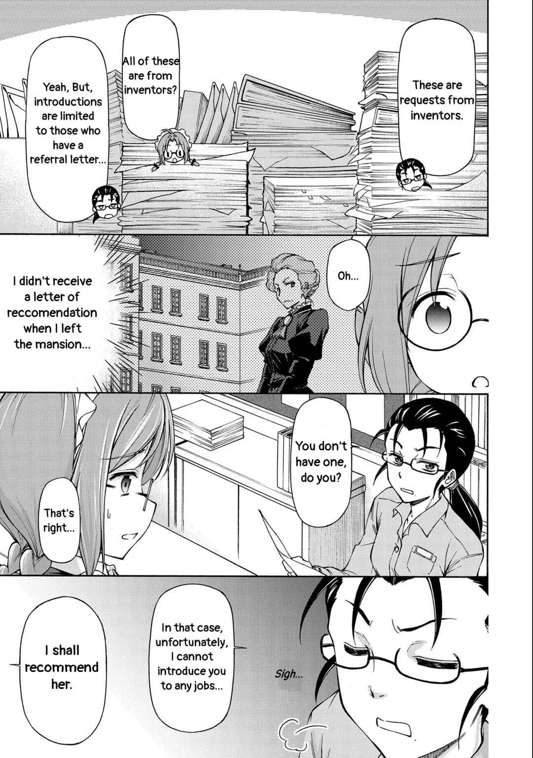 Maid nara Touzen desu. ~Nureginu wo Kiserareta Bannou Maid-san wa Tabi ni Deru Koto ni shimashita.~ Chapter 3 - Page 21