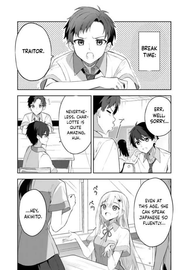 Maigo ni Natteita Youjo wo Tasuketara, Otonari ni Sumu Bishoujo Ryuugakusei ga Ie ni Asobi ni Kuru you ni Natta Ken ni Tsuite Chapter 1 - Page 9