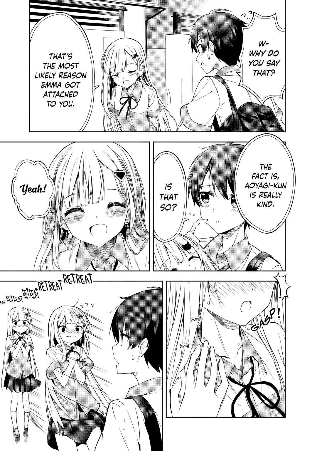 Maigo ni Natteita Youjo wo Tasuketara, Otonari ni Sumu Bishoujo Ryuugakusei ga Ie ni Asobi ni Kuru you ni Natta Ken ni Tsuite Chapter 2 - Page 15