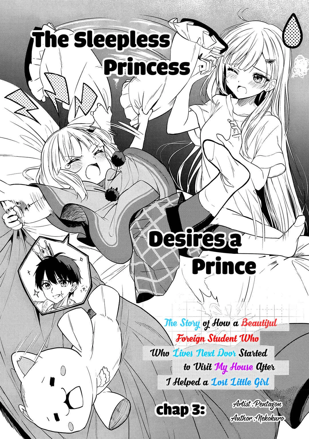 Maigo ni Natteita Youjo wo Tasuketara, Otonari ni Sumu Bishoujo Ryuugakusei ga Ie ni Asobi ni Kuru you ni Natta Ken ni Tsuite Chapter 3 - Page 1