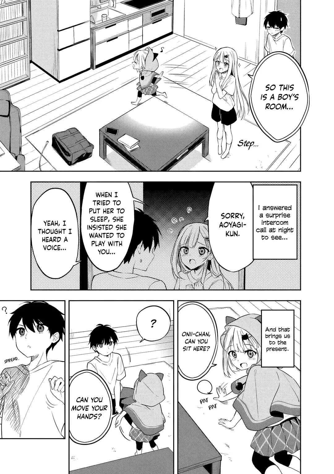 Maigo ni Natteita Youjo wo Tasuketara, Otonari ni Sumu Bishoujo Ryuugakusei ga Ie ni Asobi ni Kuru you ni Natta Ken ni Tsuite Chapter 3 - Page 3