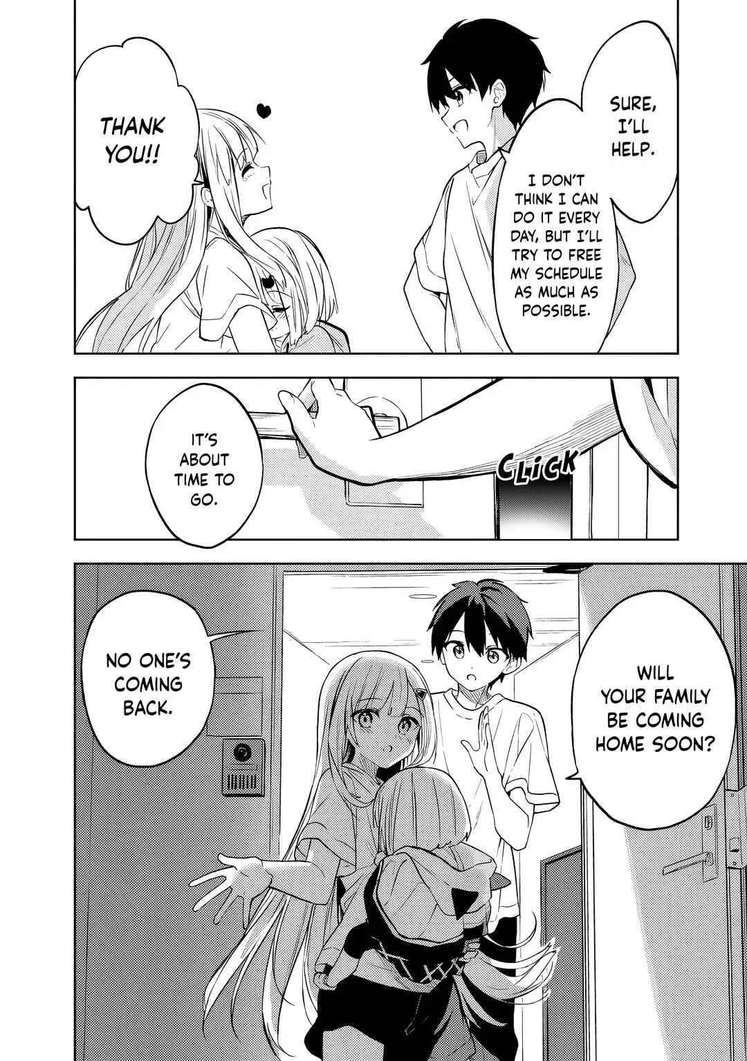 Maigo ni Natteita Youjo wo Tasuketara, Otonari ni Sumu Bishoujo Ryuugakusei ga Ie ni Asobi ni Kuru you ni Natta Ken ni Tsuite Chapter 3 - Page 20