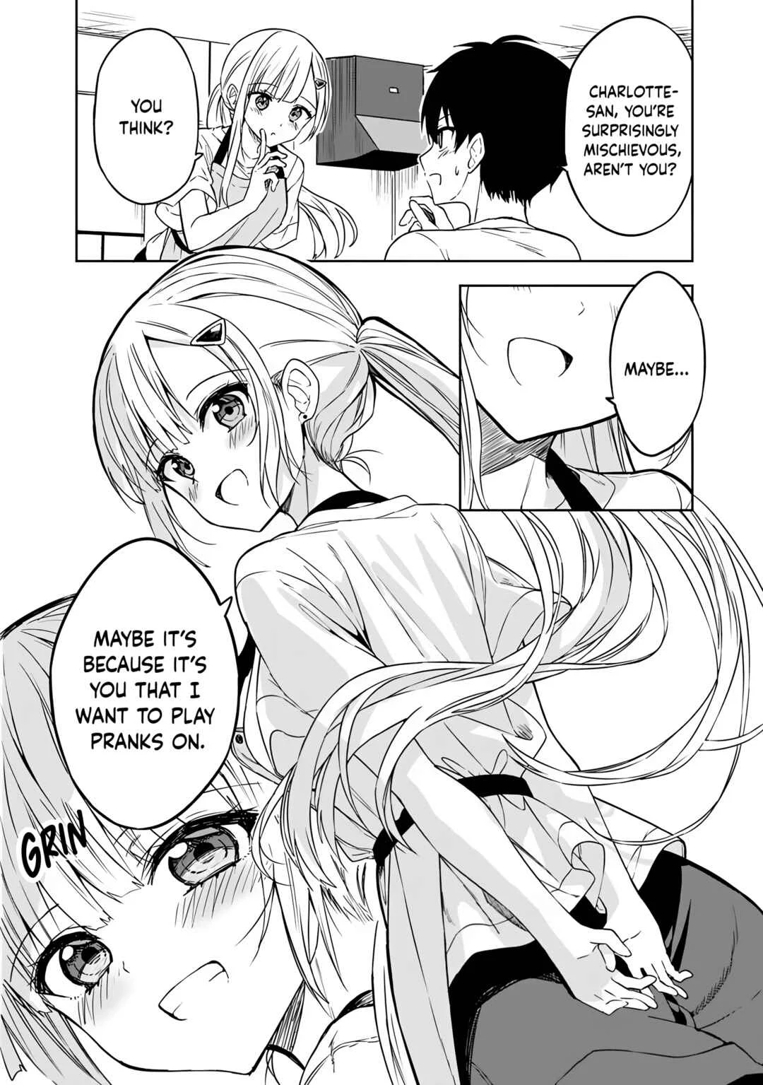 Maigo ni Natteita Youjo wo Tasuketara, Otonari ni Sumu Bishoujo Ryuugakusei ga Ie ni Asobi ni Kuru you ni Natta Ken ni Tsuite Chapter 4 - Page 6