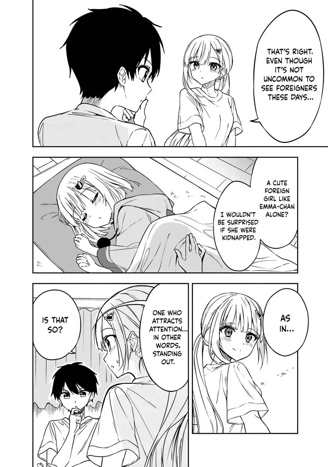 Maigo ni Natteita Youjo wo Tasuketara, Otonari ni Sumu Bishoujo Ryuugakusei ga Ie ni Asobi ni Kuru you ni Natta Ken ni Tsuite Chapter 4 - Page 12