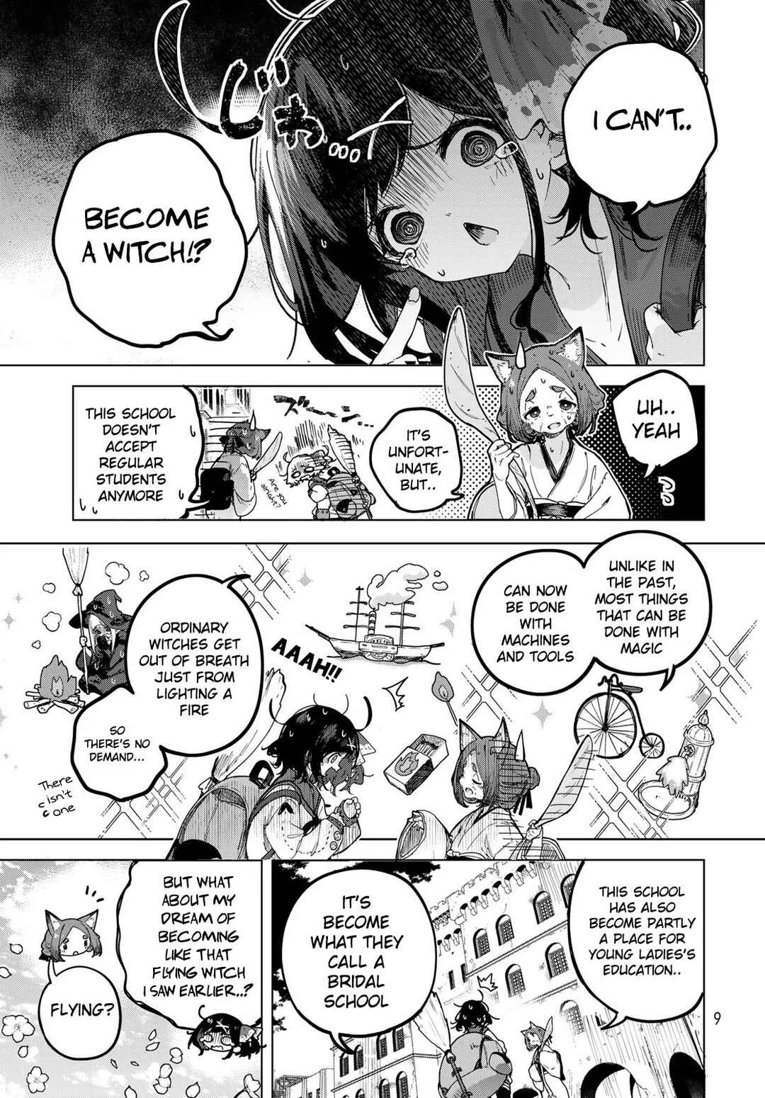 Majo no Hanaya-san Chapter 1: Sakura - Page 8