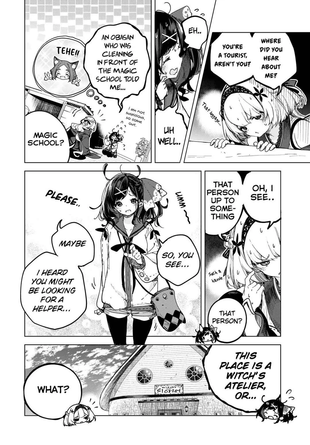 Majo no Hanaya-san Chapter 1: Sakura - Page 17