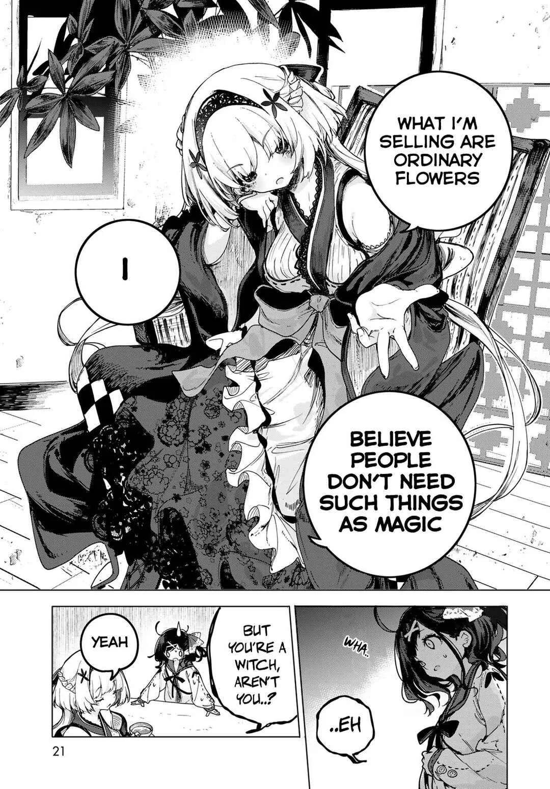 Majo no Hanaya-san Chapter 1: Sakura - Page 20