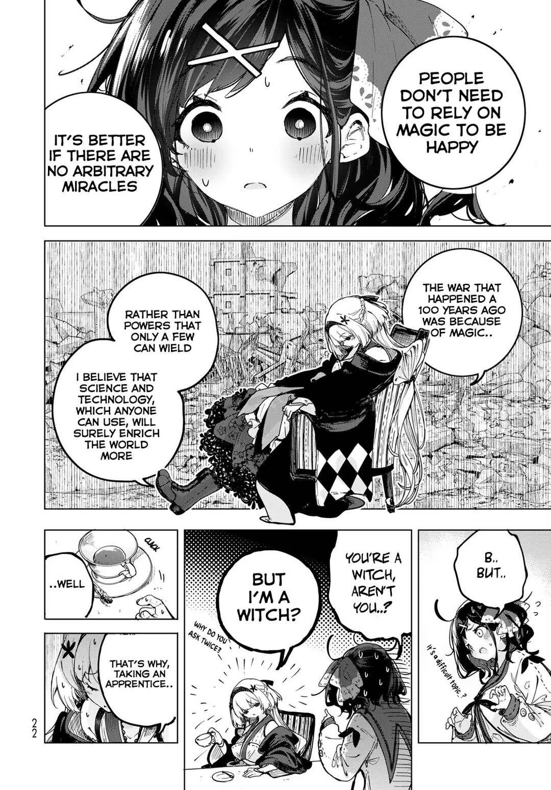 Majo no Hanaya-san Chapter 1: Sakura - Page 21
