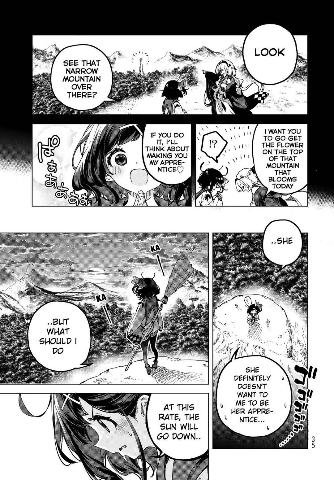 Majo no Hanaya-san Chapter 1: Sakura - Page 34