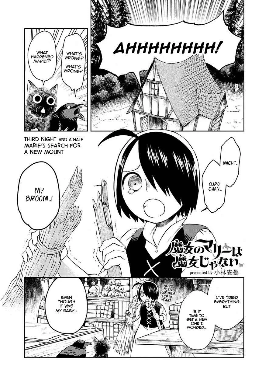 Majo no Marie wa Majo Janai Chapter 3.5: Marie's Search For a New Mount - Page 2