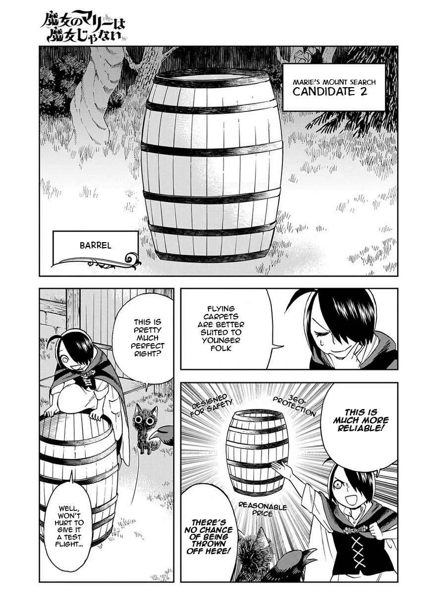 Majo no Marie wa Majo Janai Chapter 3.5: Marie's Search For a New Mount - Page 8