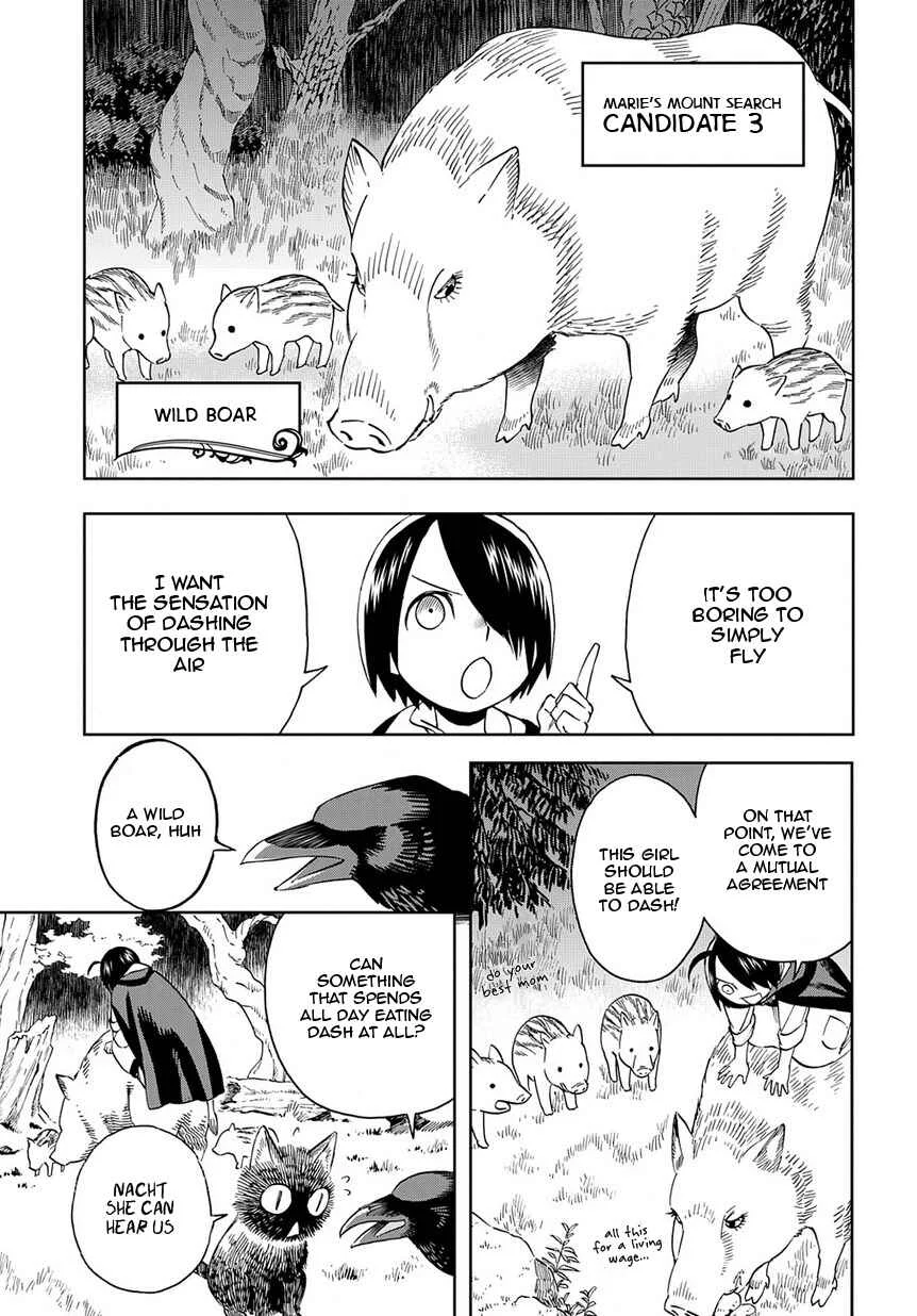 Majo no Marie wa Majo Janai Chapter 3.5: Marie's Search For a New Mount - Page 10