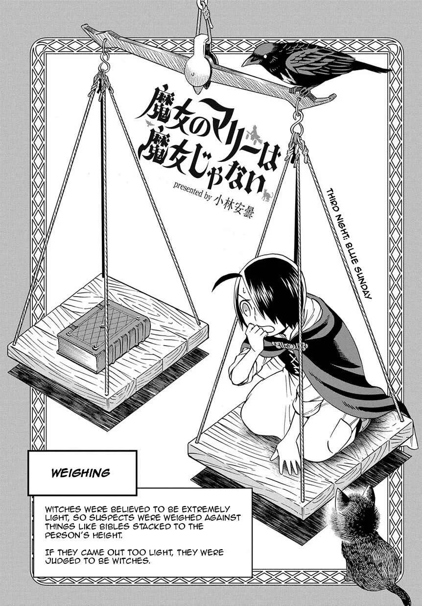 Majo no Marie wa Majo Janai Chapter 3: Blue Sunday - Page 2