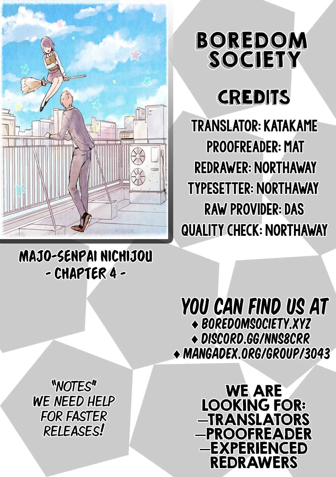 Majo-senpai Nippou Chapter 4 - Page 7