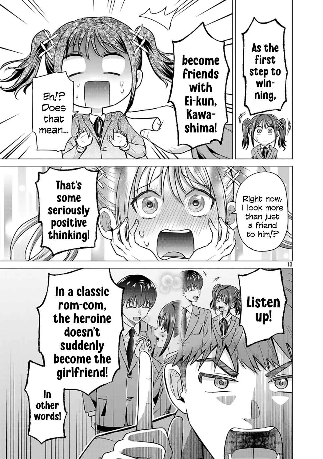 Make Heroine o Katasetai!! Chapter 2: I Want to Win the Seat Next to Him! - Page 13