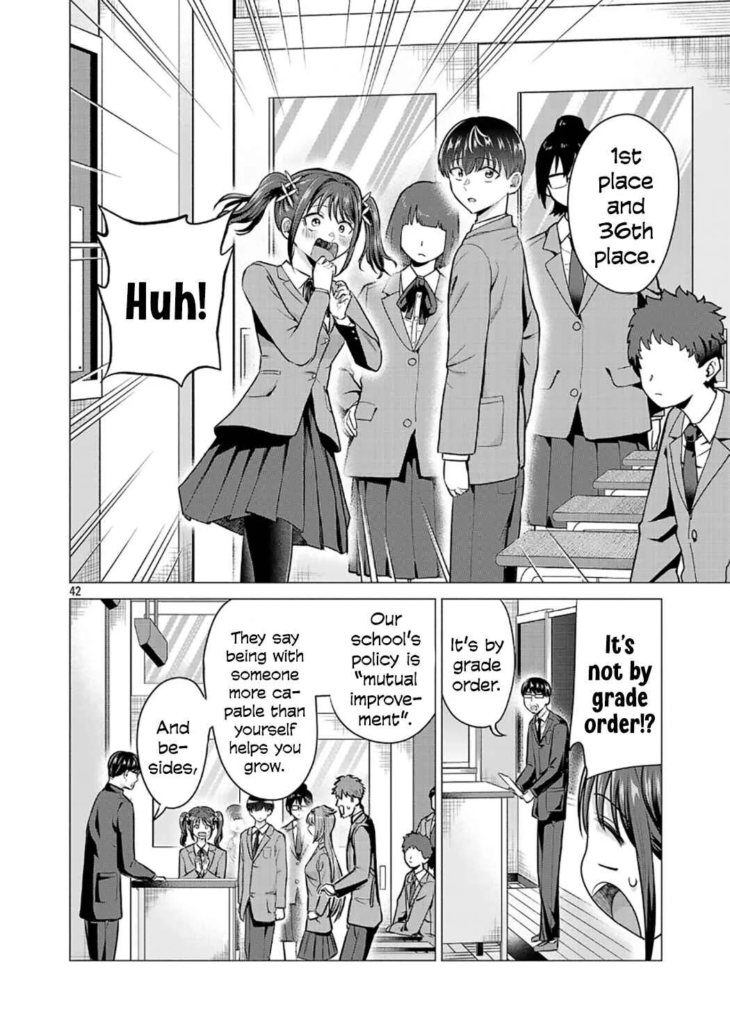 Make Heroine o Katasetai!! Chapter 2: I Want to Win the Seat Next to Him! - Page 42