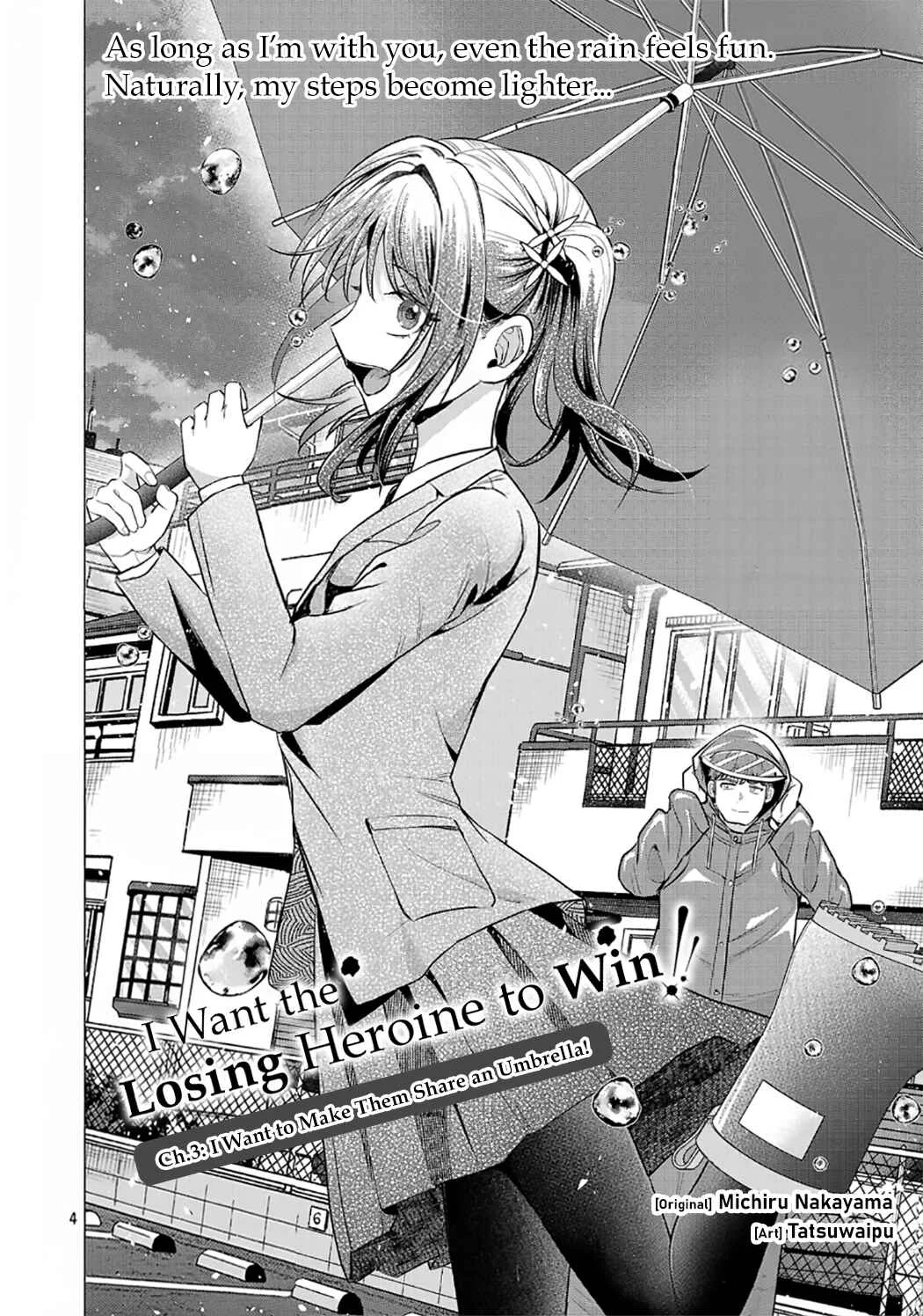 Make Heroine o Katasetai!! Chapter 3: I Want to Make Them Share an Umbrella! - Page 4
