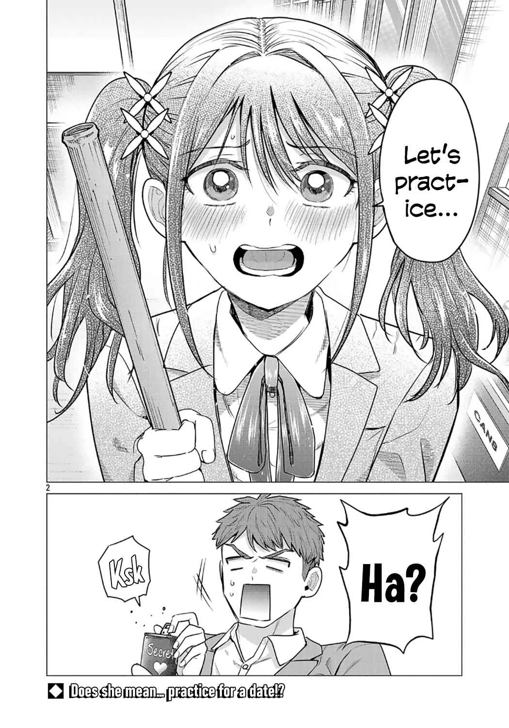 Make Heroine o Katasetai!! Chapter 4: Manaka Kawashima Wants to Take a Step Forward! - Page 2