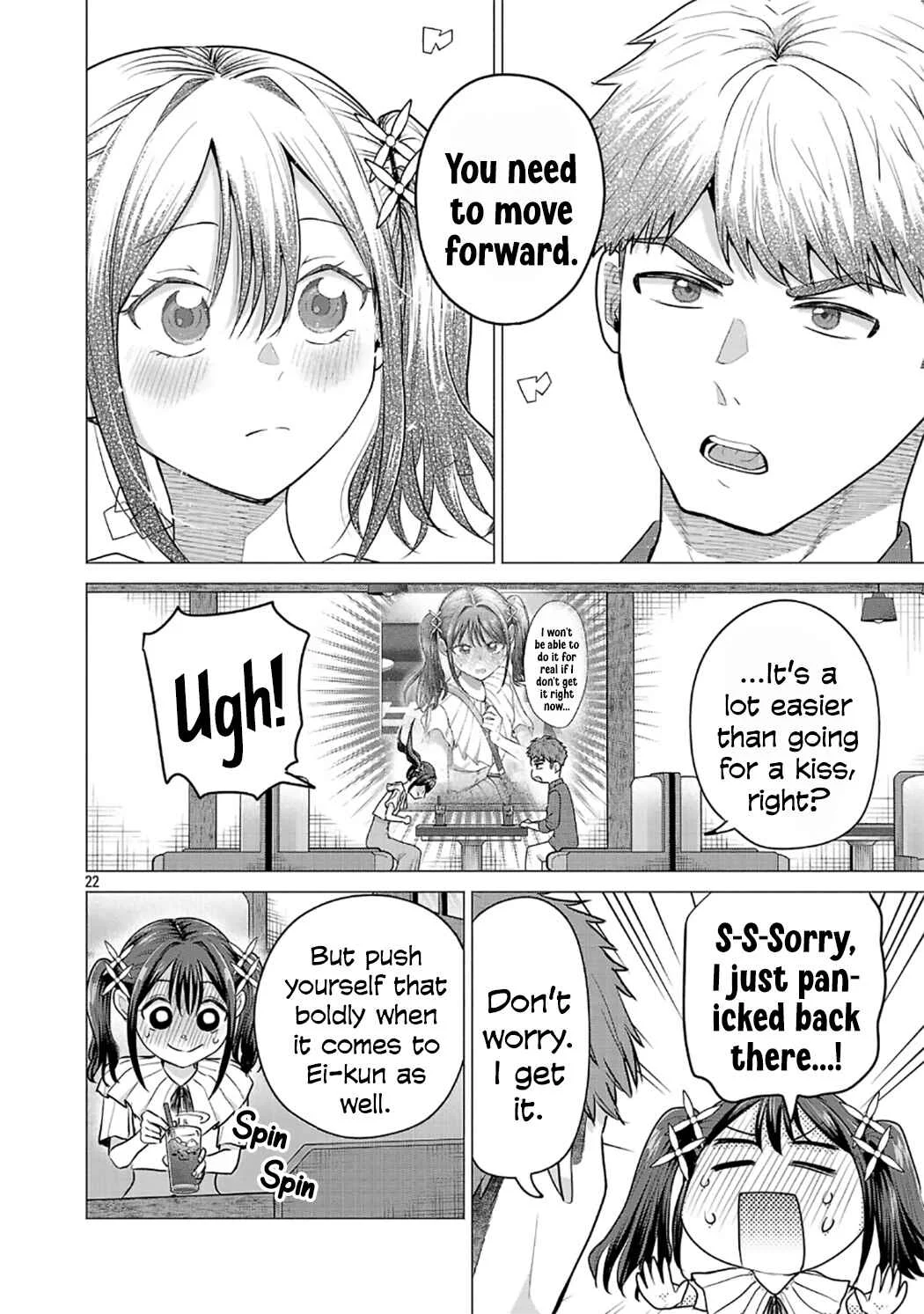 Make Heroine o Katasetai!! Chapter 4: Manaka Kawashima Wants to Take a Step Forward! - Page 22
