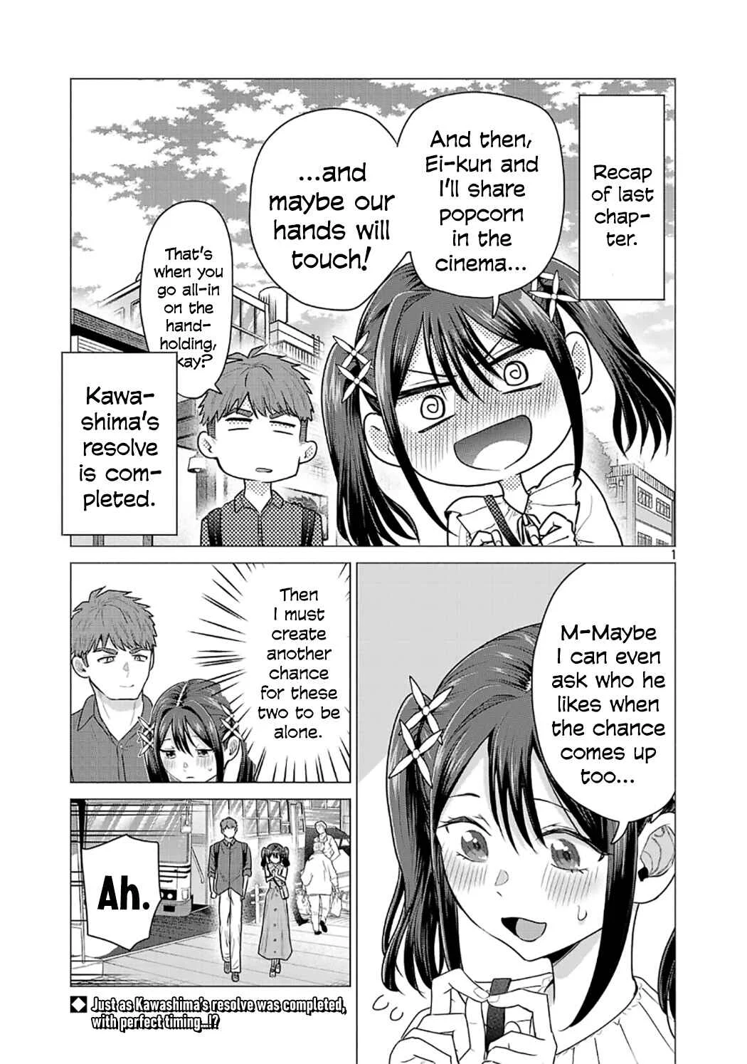 Make Heroine o Katasetai!! Chapter 5: Manaka Kawashima Wants to Go on a Date! - Page 1