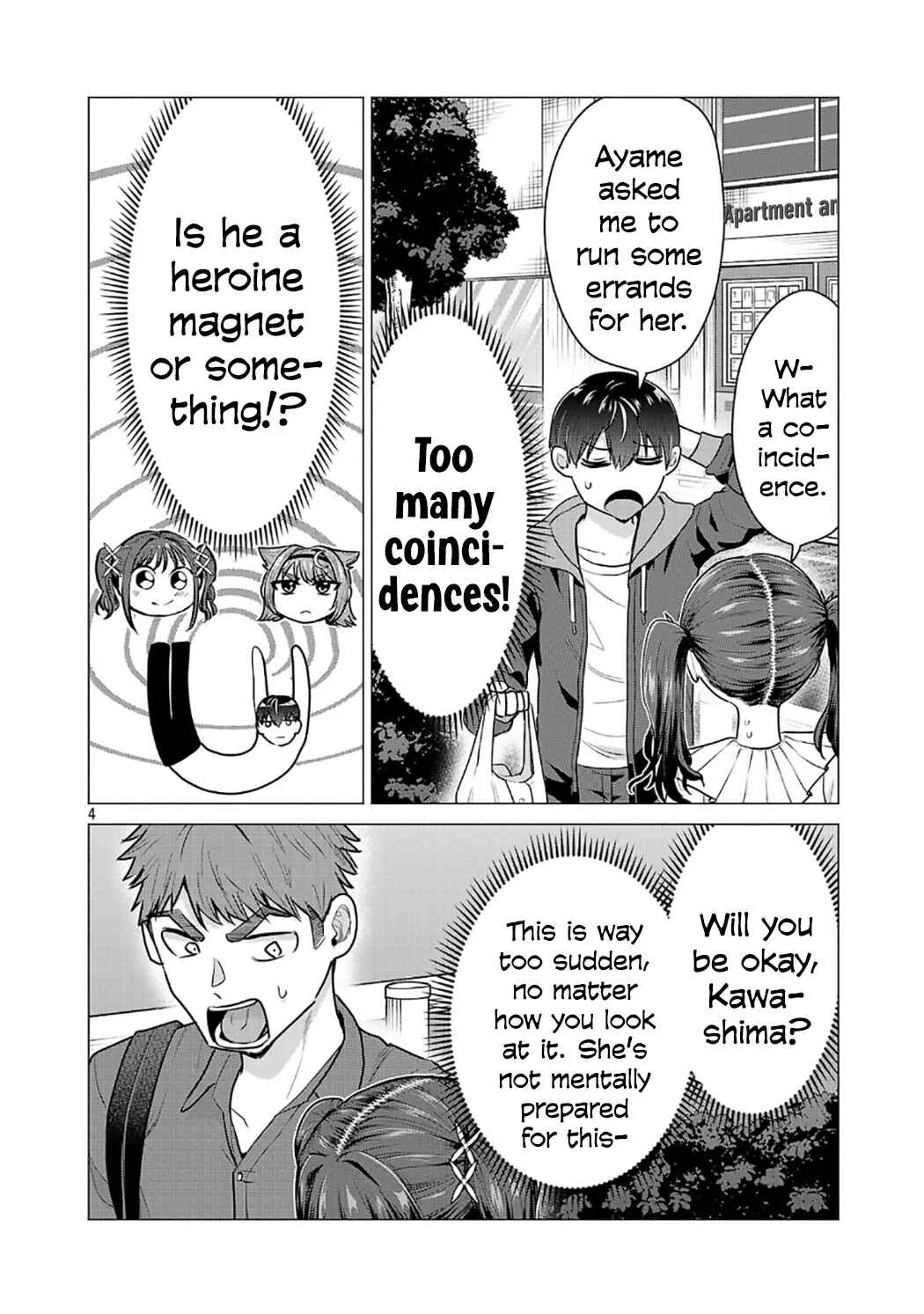 Make Heroine o Katasetai!! Chapter 5: Manaka Kawashima Wants to Go on a Date! - Page 4