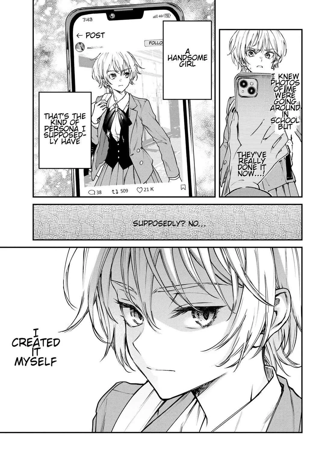 Makoto-senpai no Mae de wa Kakko Tsukerarenai! Chapter 3 - Page 3
