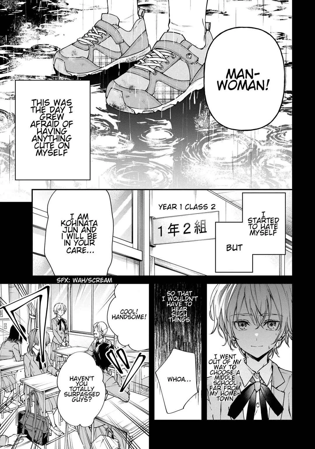 Makoto-senpai no Mae de wa Kakko Tsukerarenai! Chapter 3 - Page 5