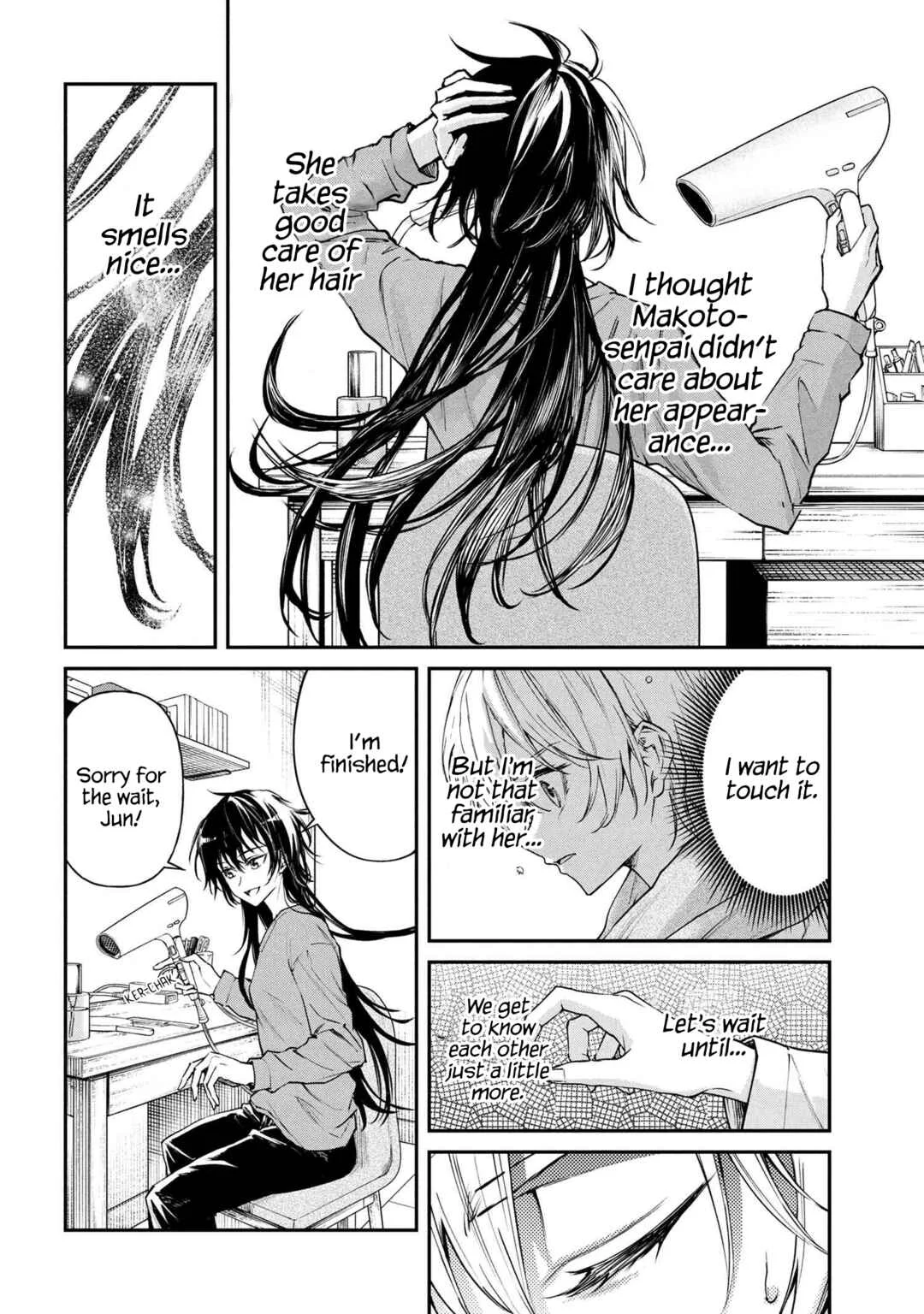 Makoto-senpai no Mae de wa Kakko Tsukerarenai! Chapter 5 - Page 2