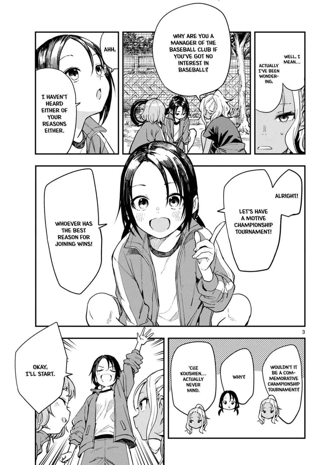 Mane Mane Nichi Nichi Chapter 3: Motive championship - Page 3