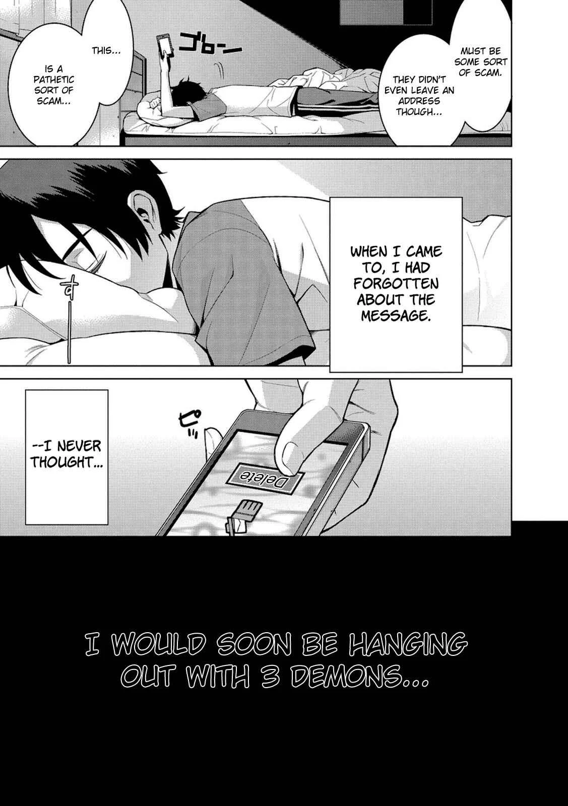 Maou na Ore to Fushihime no Yubiwa Chapter 1: The Nightmare Begins - Page 4
