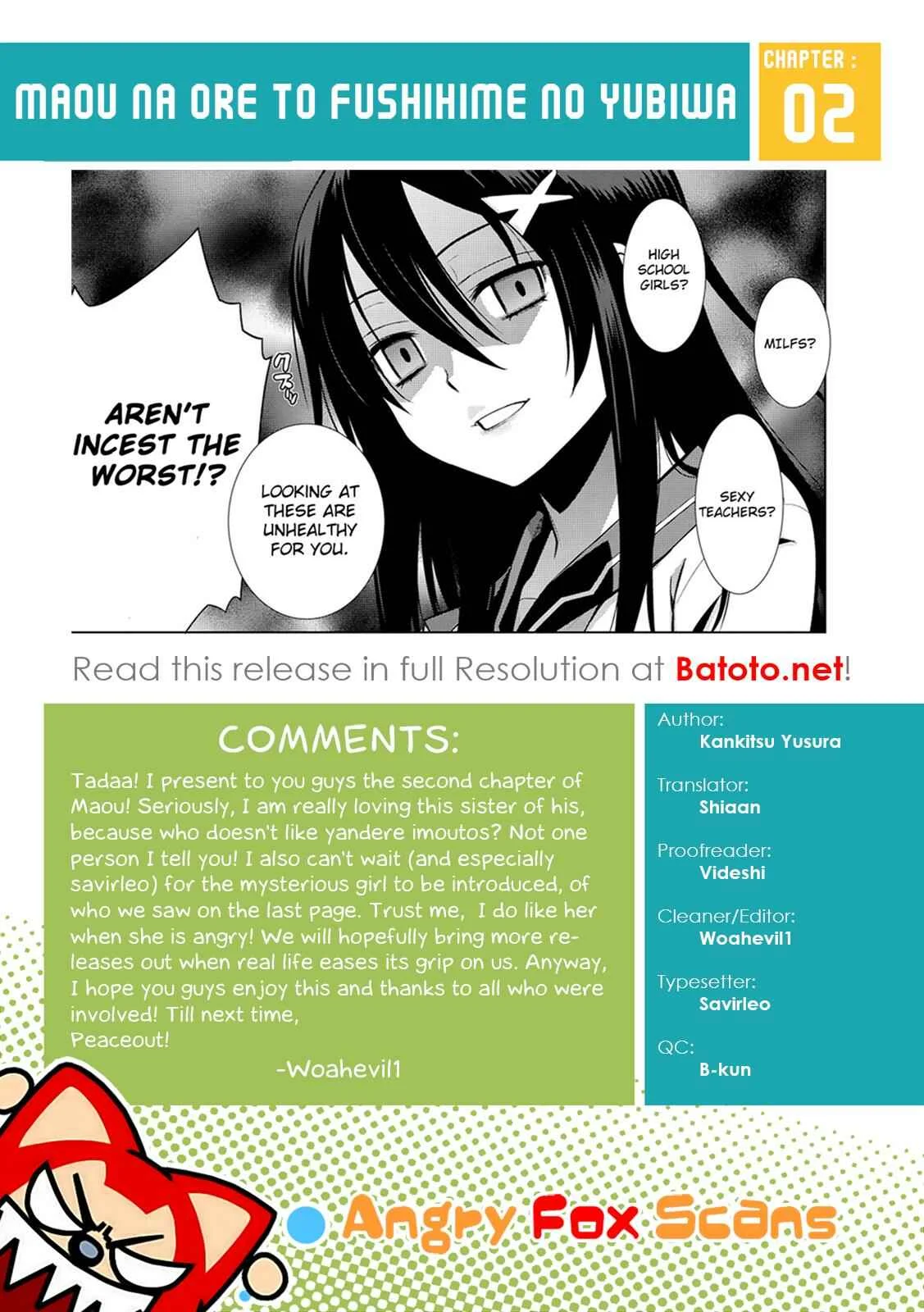 Maou na Ore to Fushihime no Yubiwa Chapter 2: You Must Sign This Contract! - Page 34