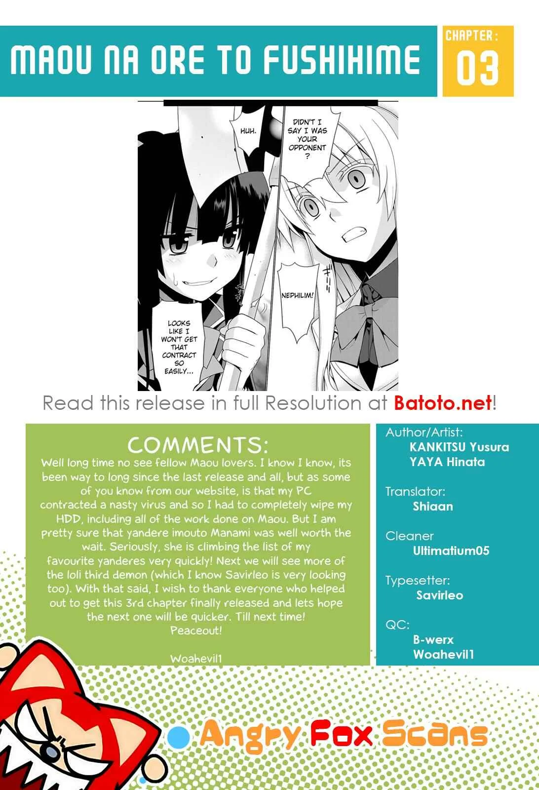 Maou na Ore to Fushihime no Yubiwa Chapter 3: The destiny that was given to me - Page 29