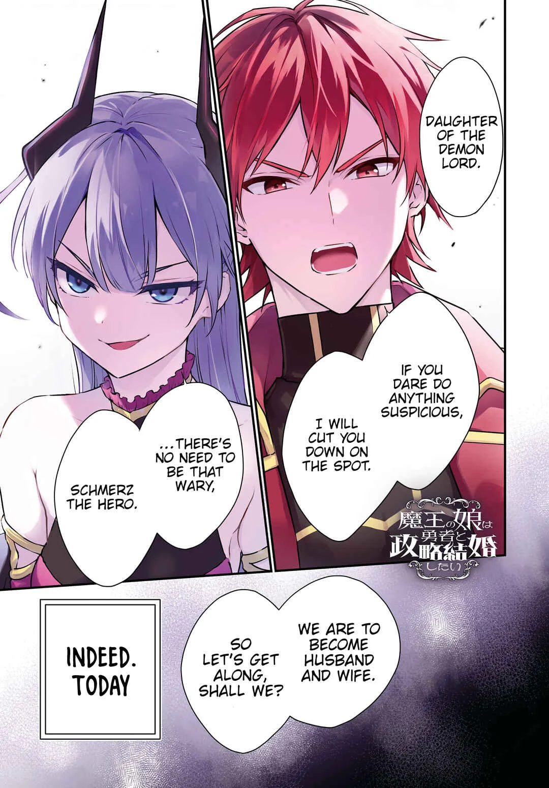 Maou no Musume wa Yuusha to Seiryaku Kekkon Shitai Chapter 1: Marriage Ceremony - Page 3
