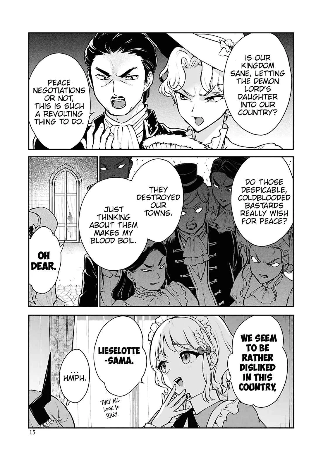 Maou no Musume wa Yuusha to Seiryaku Kekkon Shitai Chapter 1: Marriage Ceremony - Page 11