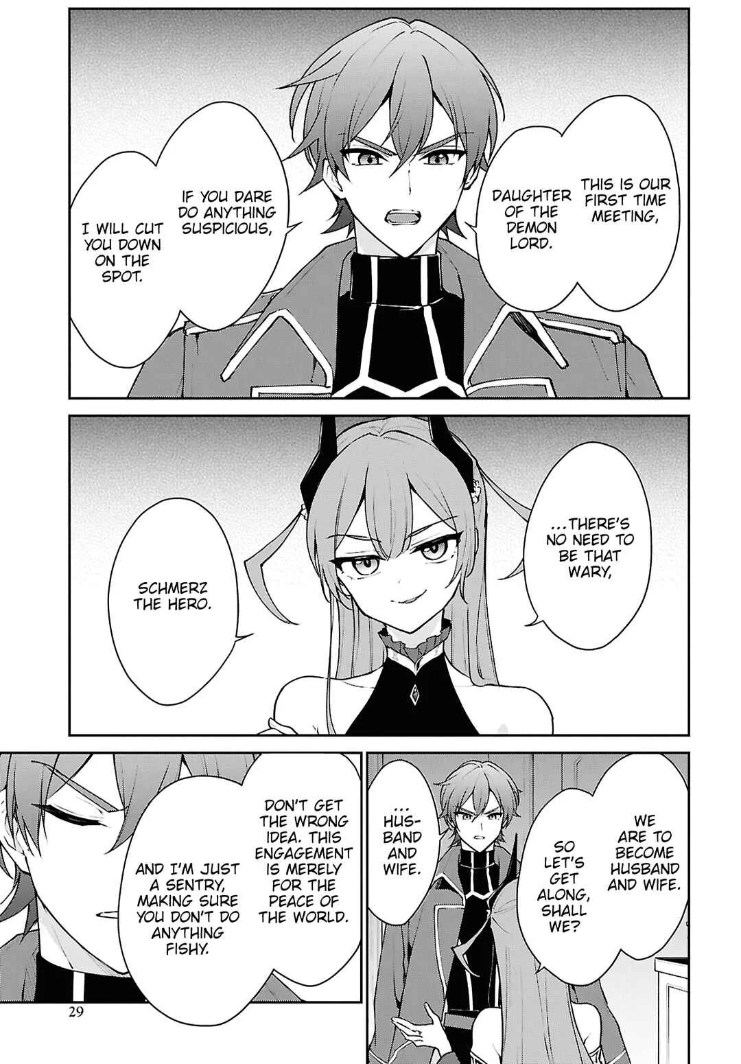 Maou no Musume wa Yuusha to Seiryaku Kekkon Shitai Chapter 1: Marriage Ceremony - Page 23