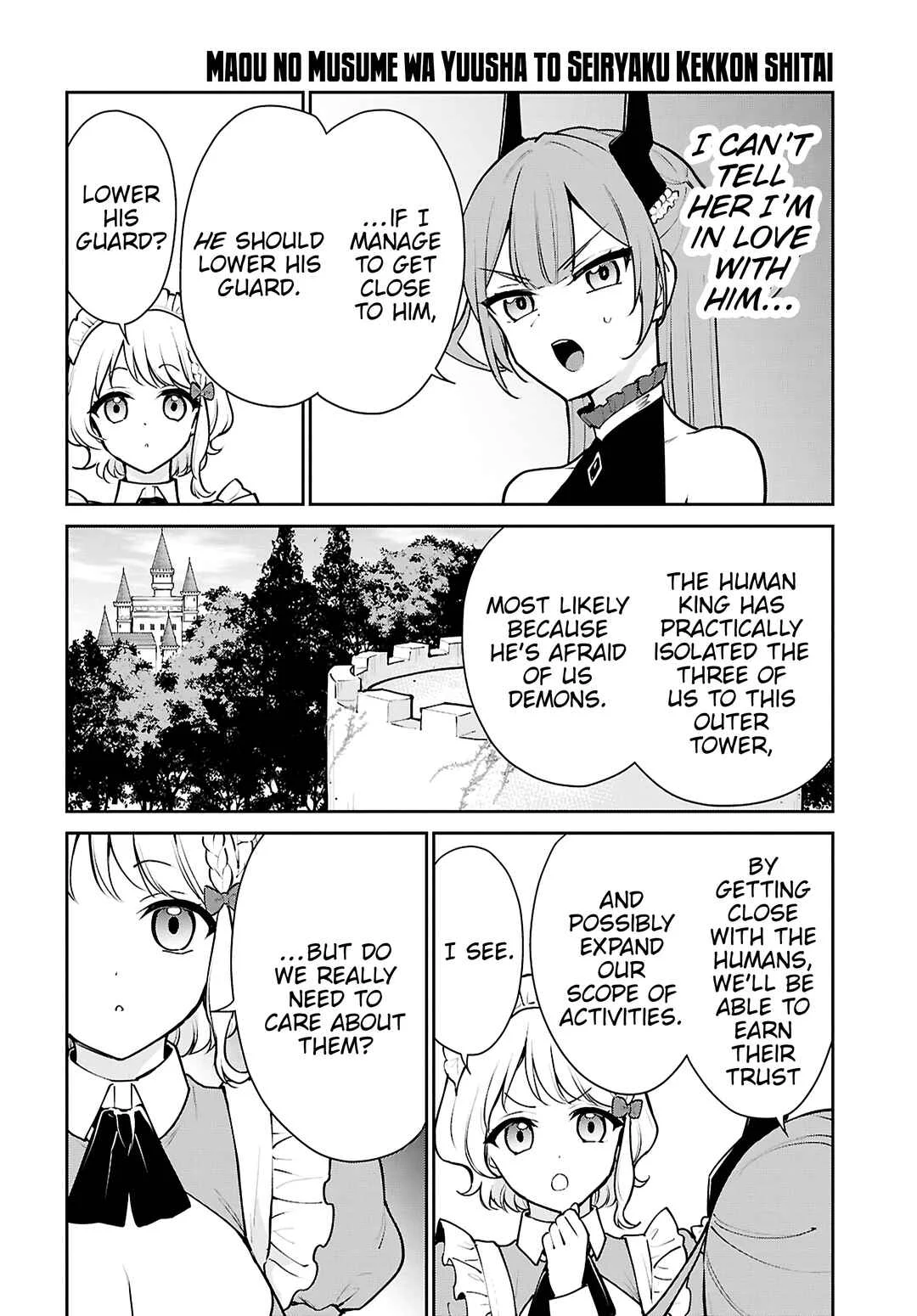 Maou no Musume wa Yuusha to Seiryaku Kekkon Shitai Chapter 2: A New Lifestyle - Page 24