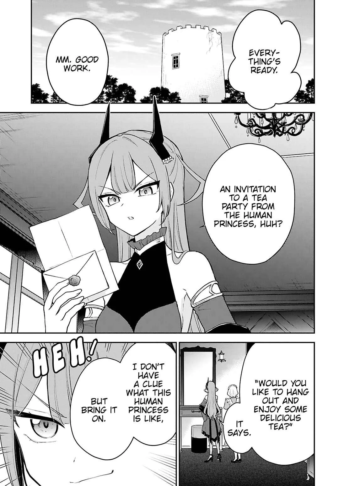Maou no Musume wa Yuusha to Seiryaku Kekkon Shitai Chapter 4: Tea Party - Page 6