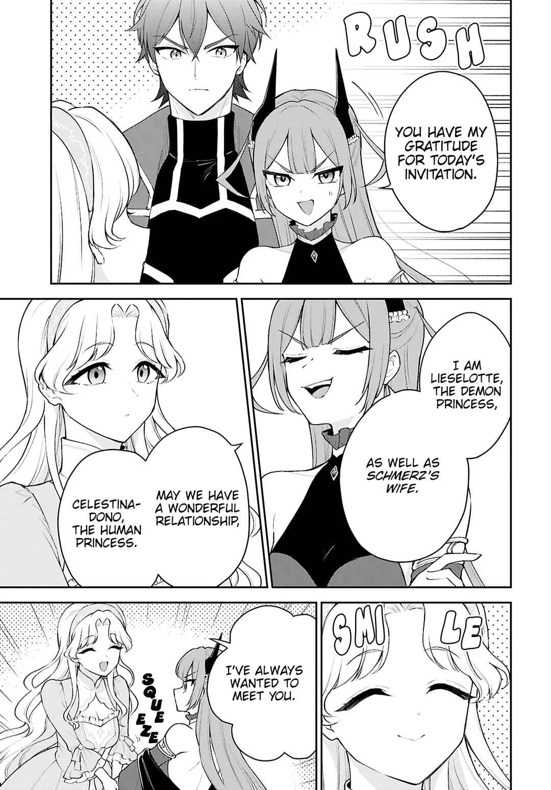 Maou no Musume wa Yuusha to Seiryaku Kekkon Shitai Chapter 4: Tea Party - Page 14