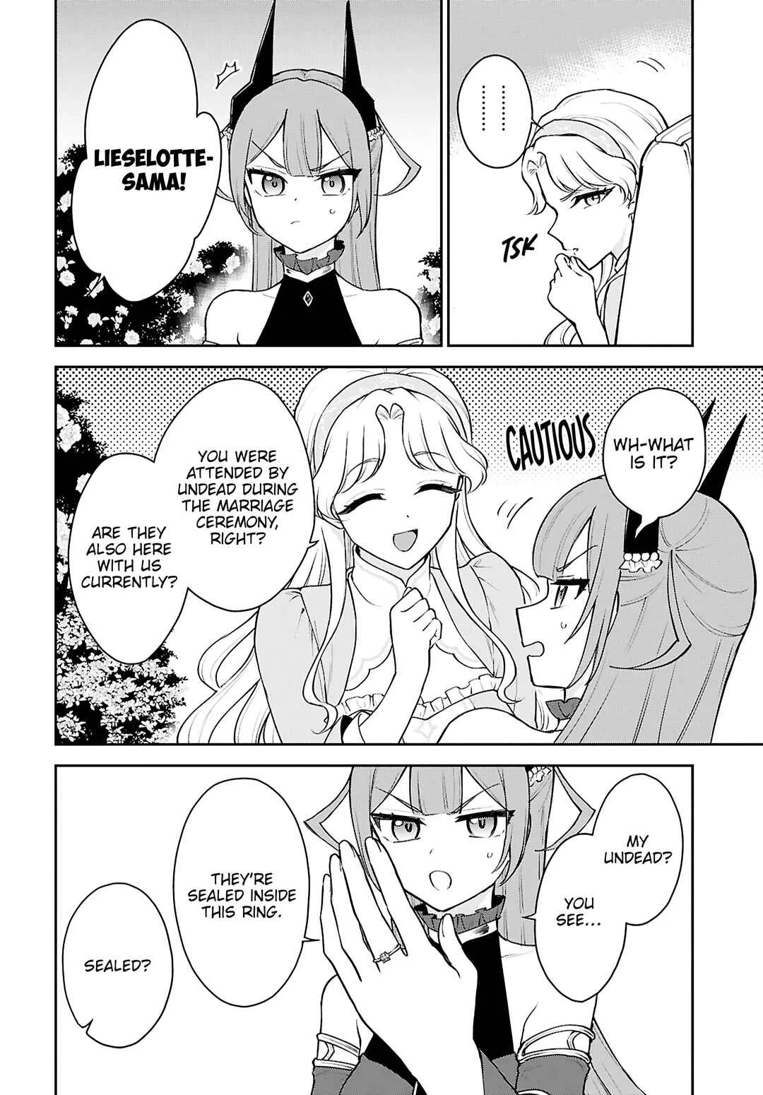 Maou no Musume wa Yuusha to Seiryaku Kekkon Shitai Chapter 4: Tea Party - Page 25